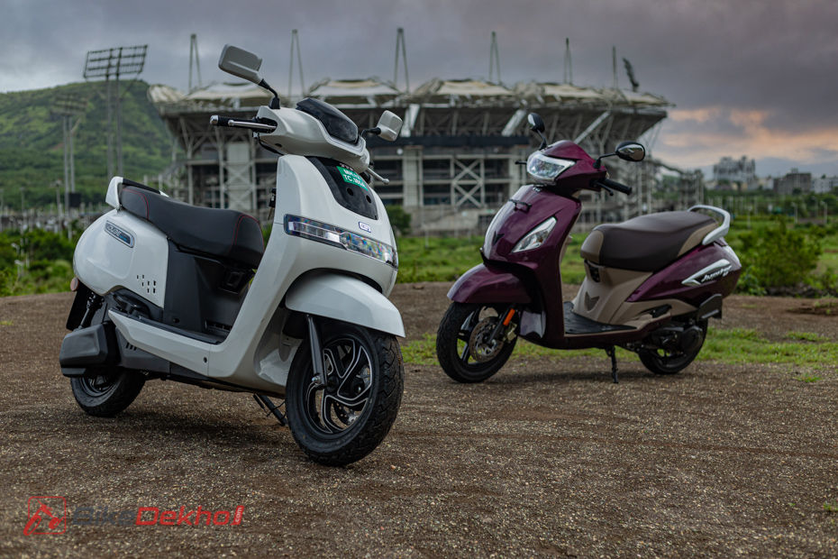 TVS iQube Electric vs Jupiter ZX: Performance Numbers Compared 