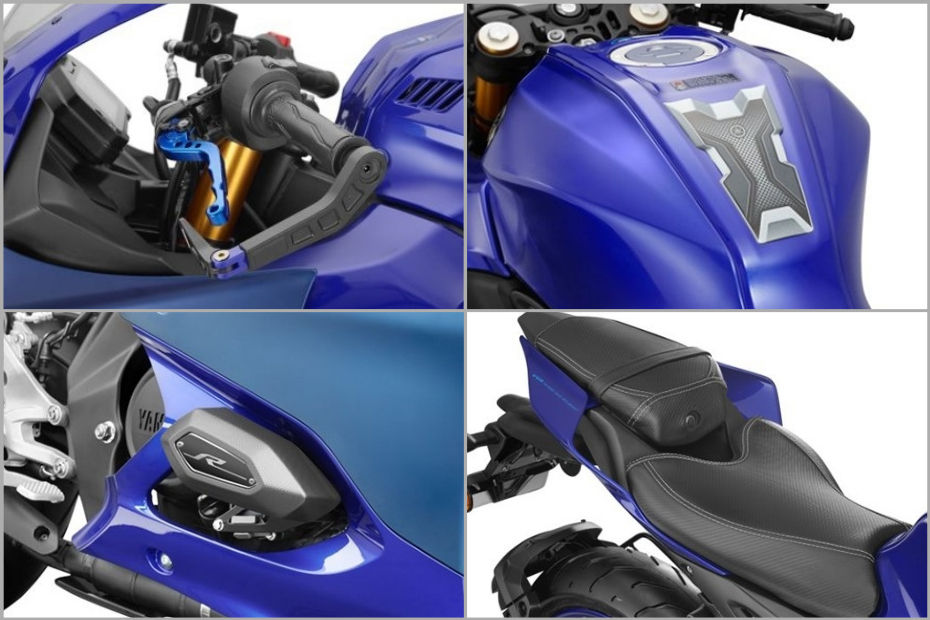 Yamaha R15 V4 Accessories Price List Revealed BikeDekho