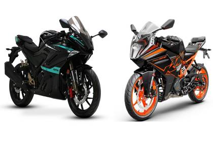 Ktm Rc 125 Vs Sinnis Gpx 125: Photo Comparison | Bikedekho