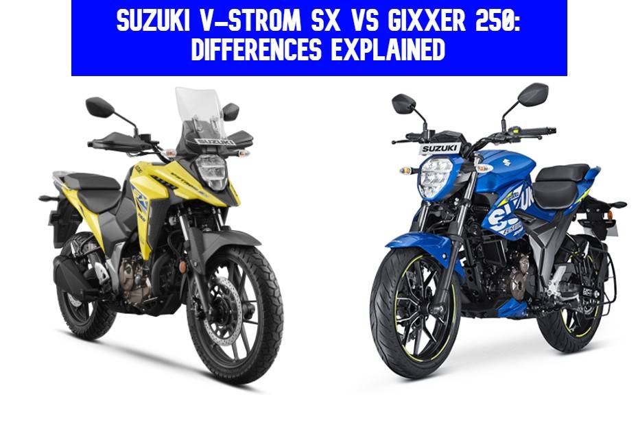 suzuki-v-strom-sx-vs-gixxer-250-differences-explained-bikedekho