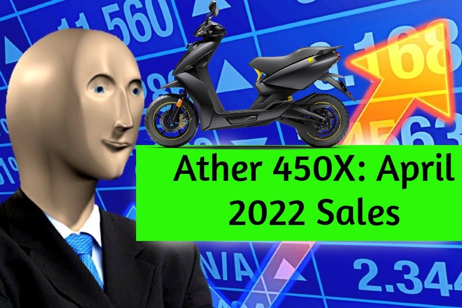 Ather 450X April Sales