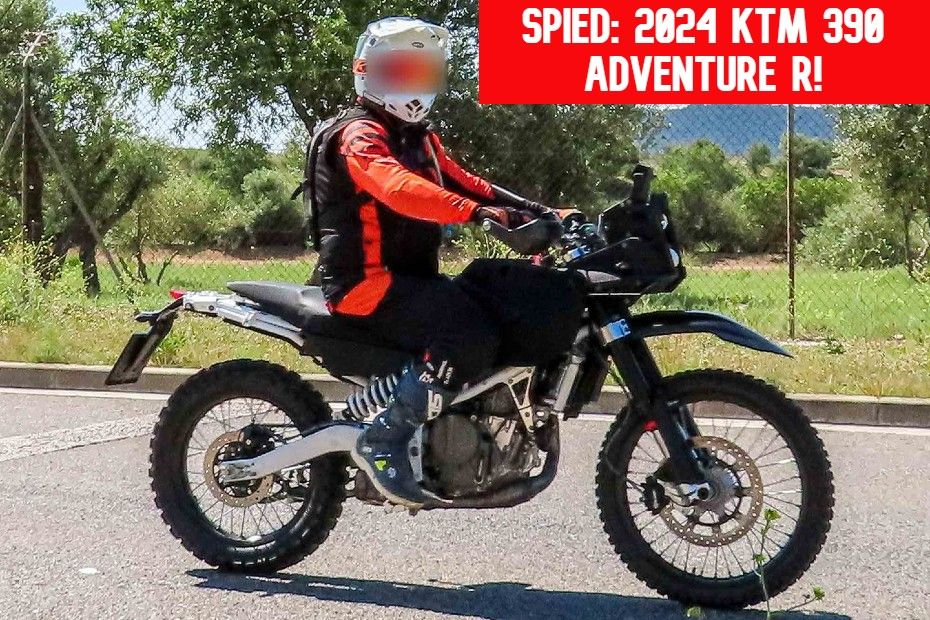 2024 KTM 390 Adventure R Spied