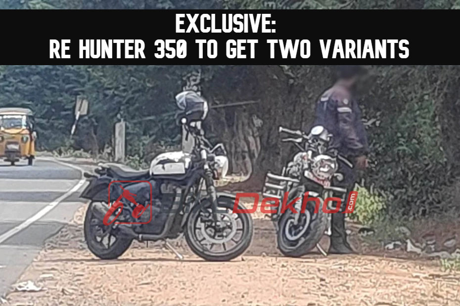 Upcoming RE Hunter 350 Gets Two Variants
