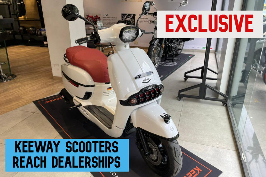 Keeway scooters reach dealerships