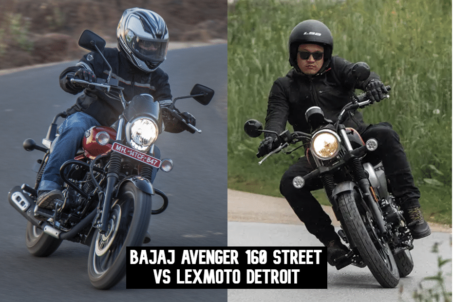 Avenger Street 160 vs Lexmoto Detroit: Image Comparison 