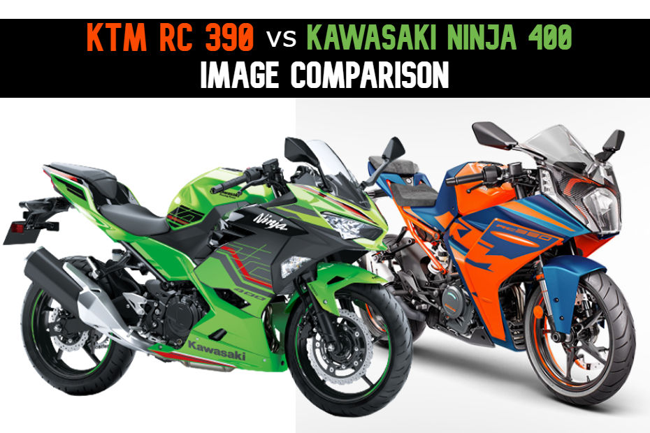 KTM RC 390 vs Kawasaki Ninja 400: Image Comparison