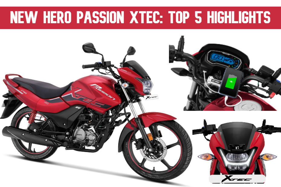 Hero Passion Xtec: Five Key Highlights