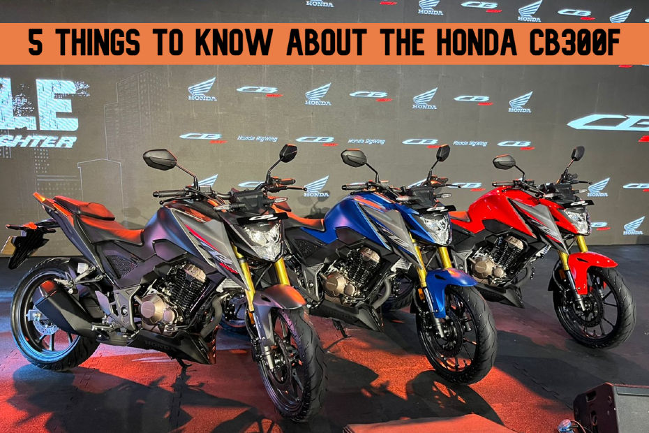 Honda CB300F: 5 Facts