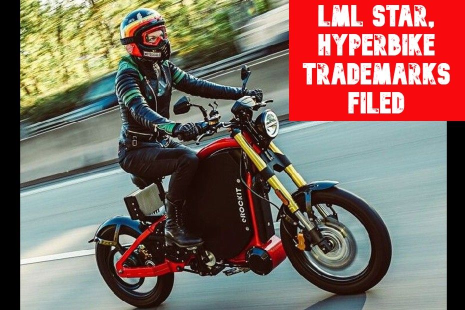 LML Trademarks For Electric Bike Electric Scooter filed