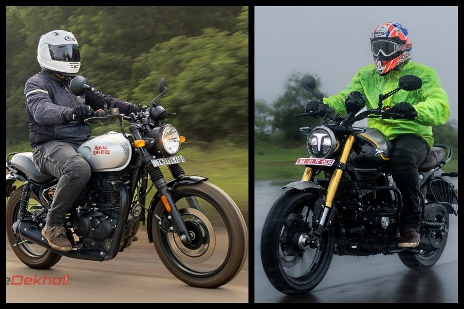 TVS Ronin vs Royal Enfield Hunter 350 Performance Numbers Compared