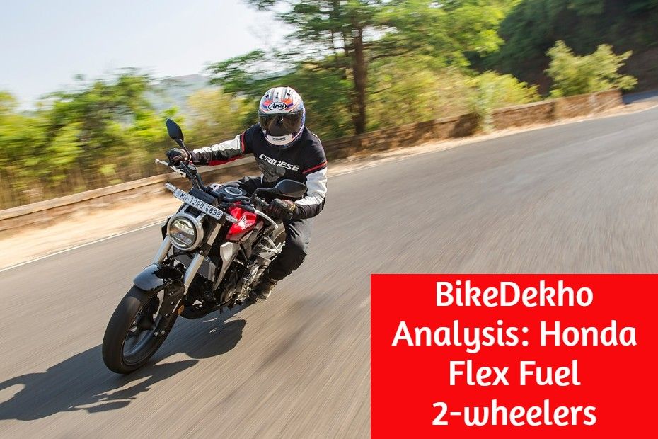 Honda flex fuel bike analysis 
