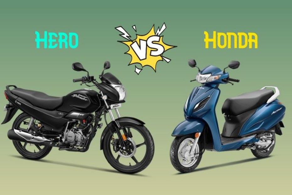 Honda Activa vs Hero Splendor Sales 