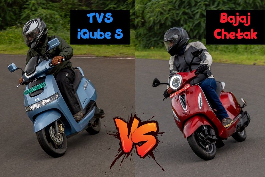 TVS iQube S vs Bajaj Chetak