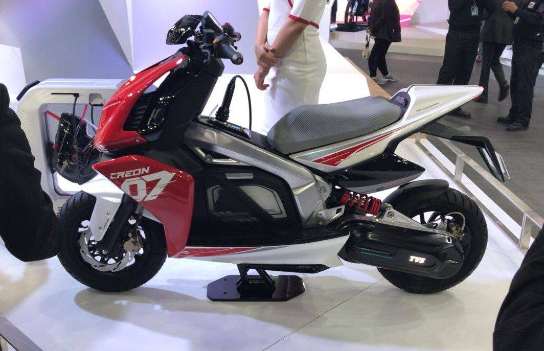 TVS Showcases Its Green Future At Auto Expo 2018