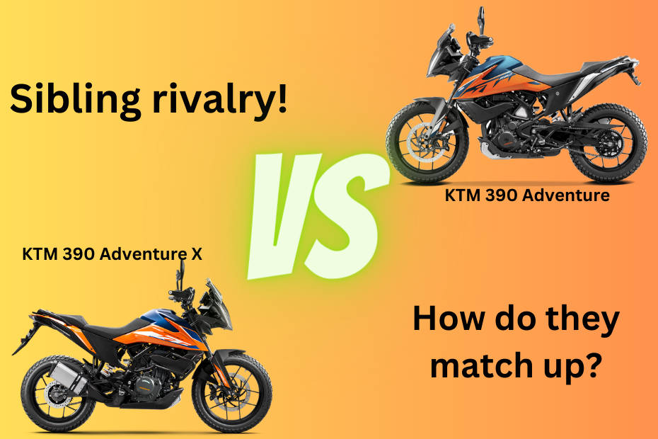 KTM 390 Adventure vs KTM 390 Adventure X: Differences Explained In 10 Images  BikeDekho