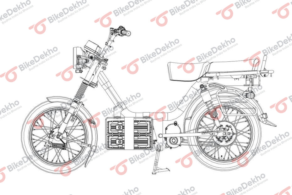 TVS XL electric moped design leaked - Bike News