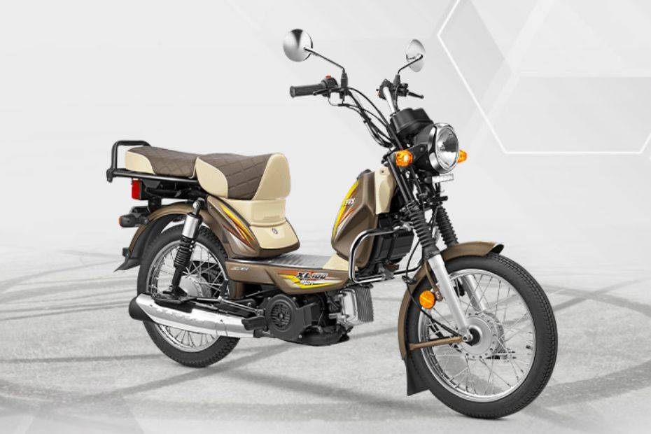 TVS XL 100 Price Luna Bike Mileage Images Colors