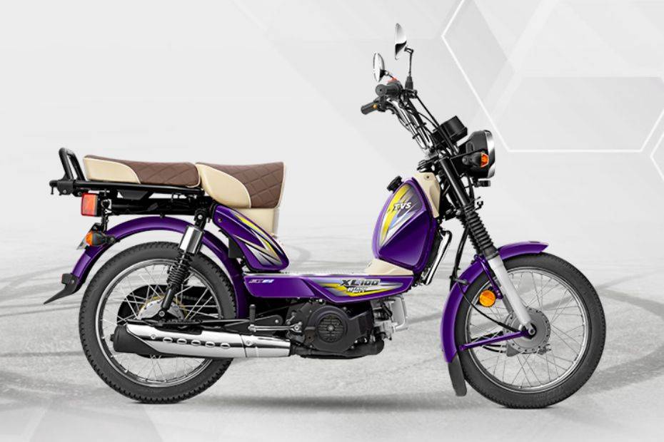 TVS XL 100 Price Luna Bike Mileage Images Colors