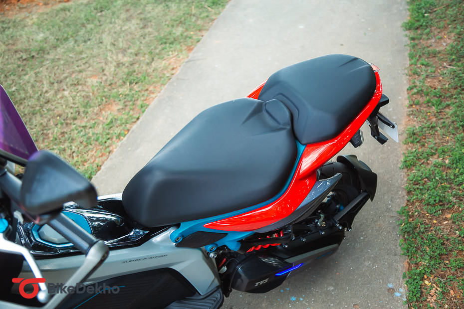 tvs sport electric start long seat