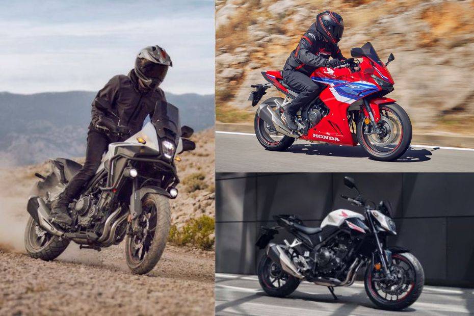 2024 Honda CB500 Hornet, NX500, CBR500R