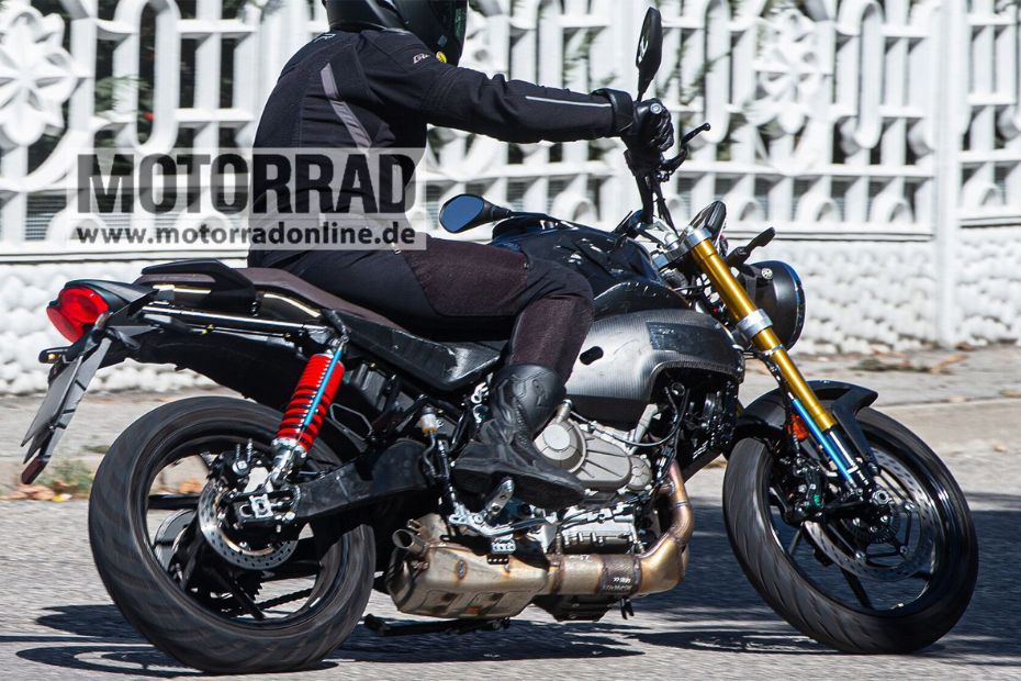Aprilia Tuono 457 Spied Aprilia Tuono 457 Spotted