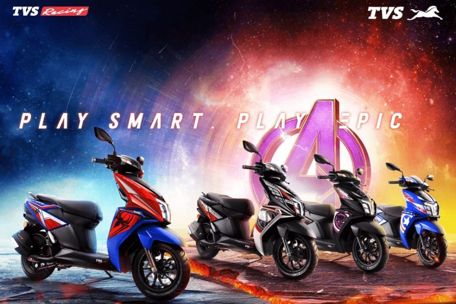 TVS NTorq 125 Super Squad Edition TVS NTorq 125 Super Squad Edition
