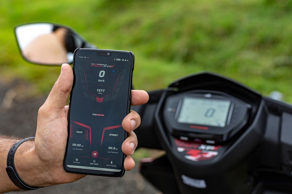TVS NTorq 125 Features TVS NTorq 125 Instrument Console