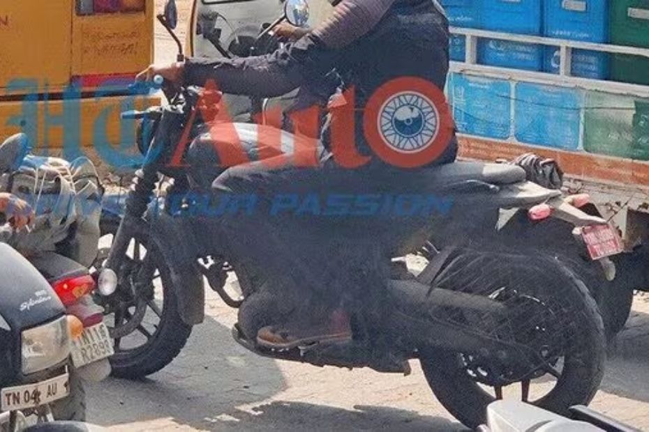Royal Enfield Hunter 450 Spied testing