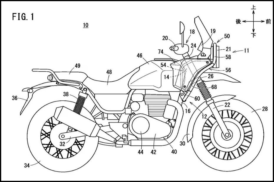 Honda Developing A CB350 Based Royal Enfield Himalayan Rival Honda Developing A CB350 Based Royal Enfield Himalayan Rival