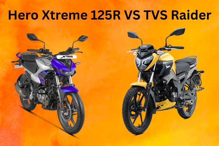 Hero Xtreme 125R vs TVS Raider