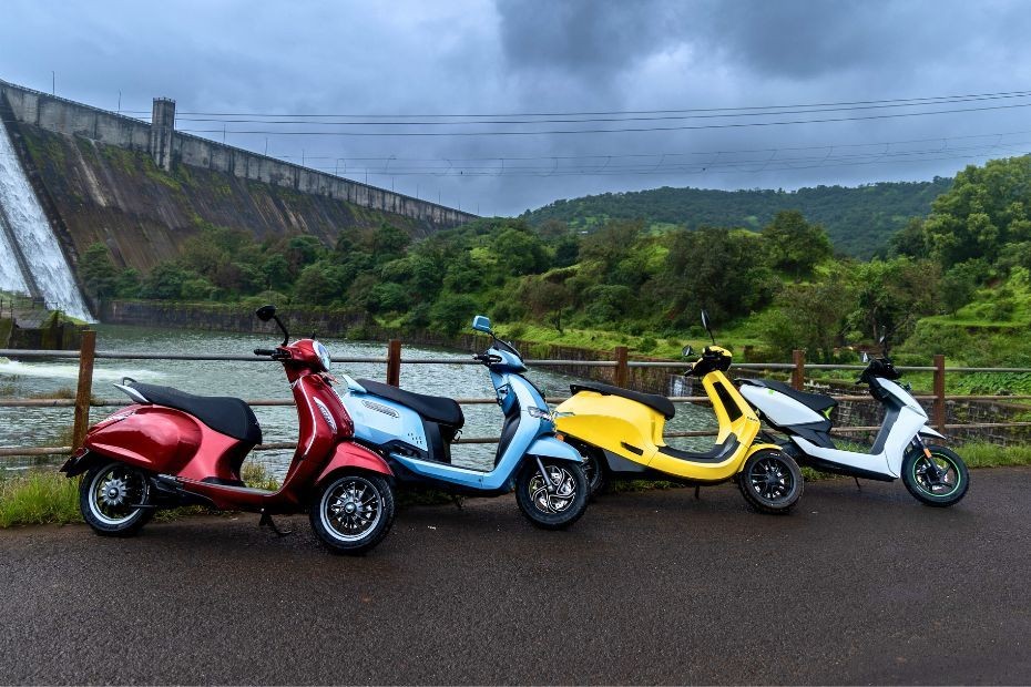 Ather 450X, Ola S1, Bajaj Chetak, TVS iQube - EMPS Subsidy Scheme 2