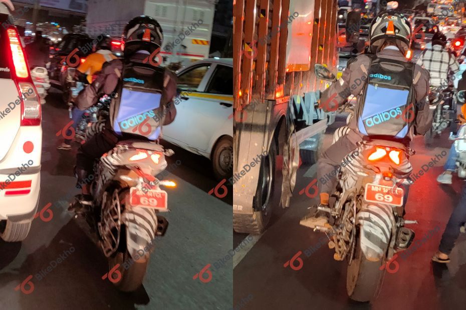Bajaj Pulsar N250 Spied With Inverted Fork 2