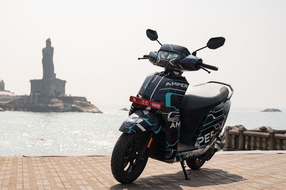 Ampere NXG completes Kashmir to KanyaKumari Journey Ampere NXG completes Kashmir to KanyaKumari Journey