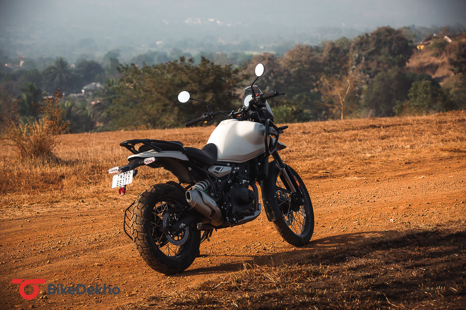 Royal Enfield Himalayan 450 Rear Three-Fourth Static 2