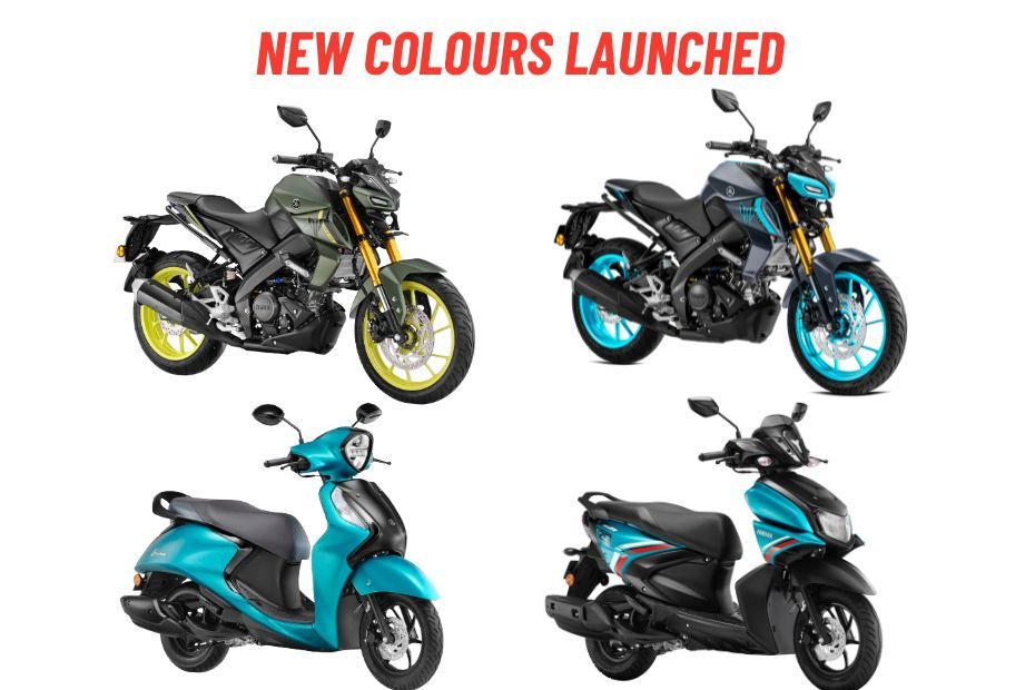 Yamaha MT-15 V2, Fascino 125 Fi Hybrid And RayZR 125 Fi Hybrid Launched With New Colours