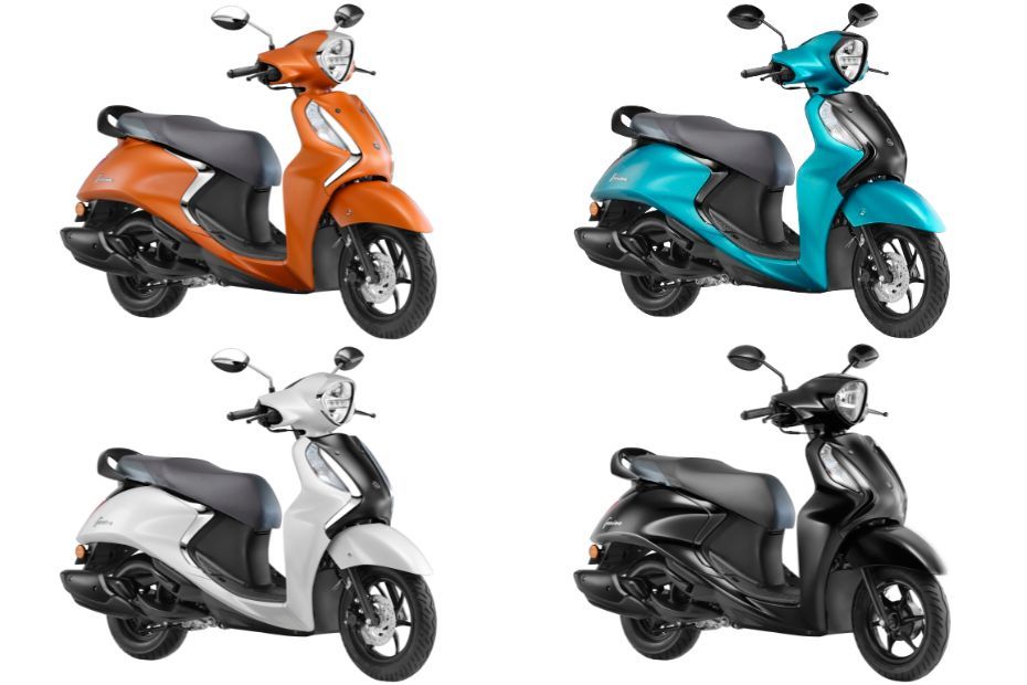 Yamaha Fascino 125 Fi Hybrid New Colours
