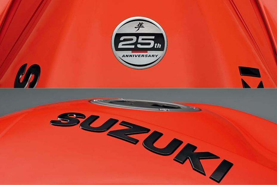 Suzuki Hayabusa 25th Anniversary Special Edition Emblem