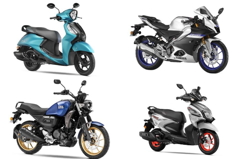 Yamaha bikes and scooters April 2024 prices
