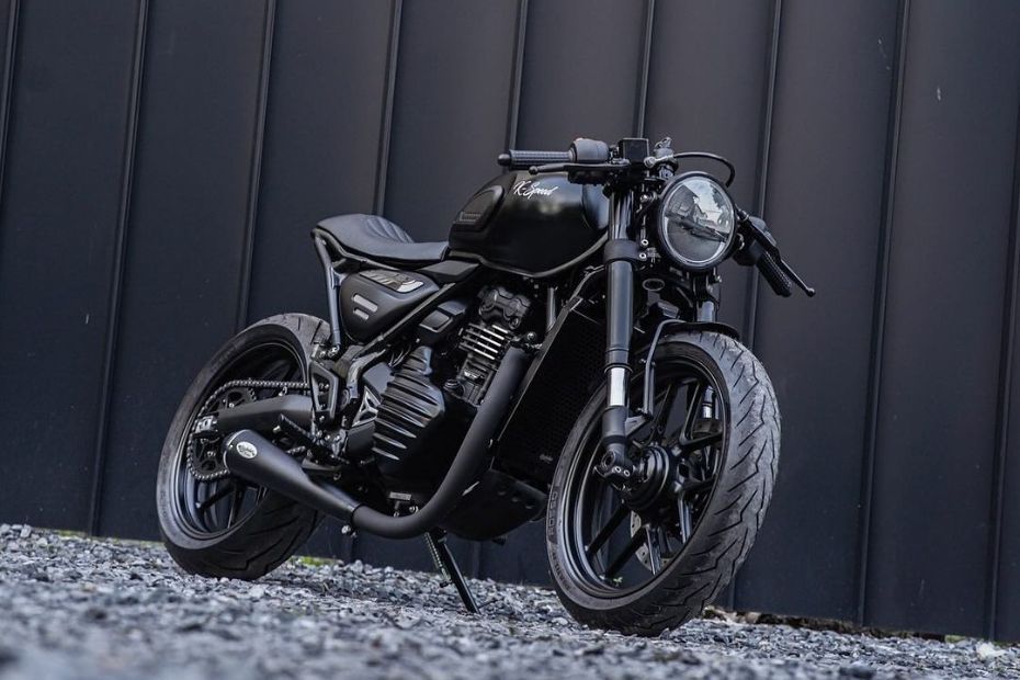 Modified Triumph Speed 400 Cafe Racer