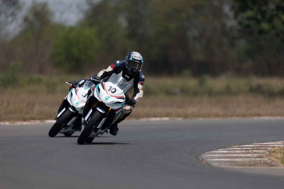 TVS Apache RR 310 OMC Race Bike At MMRT