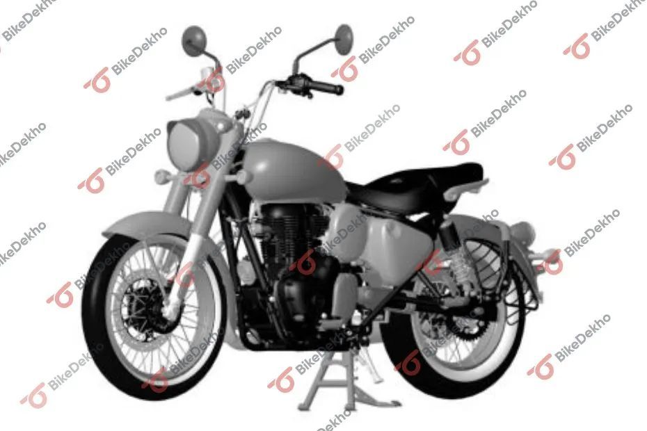 upcoming&nbsp;Royal Enfield Classic 350 Bobber revealed online