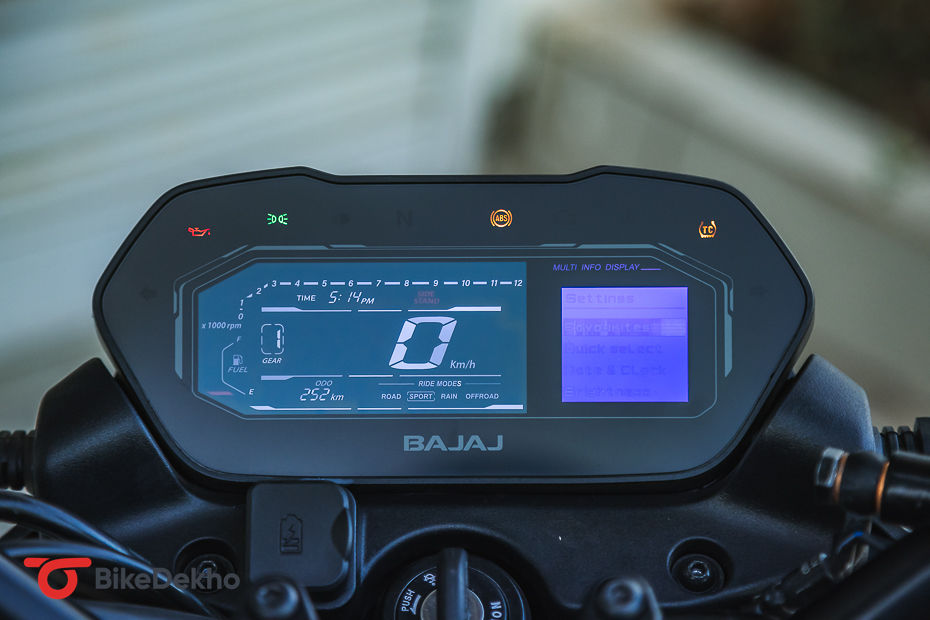 Bajaj Pulsar NS400Z Instrument Console