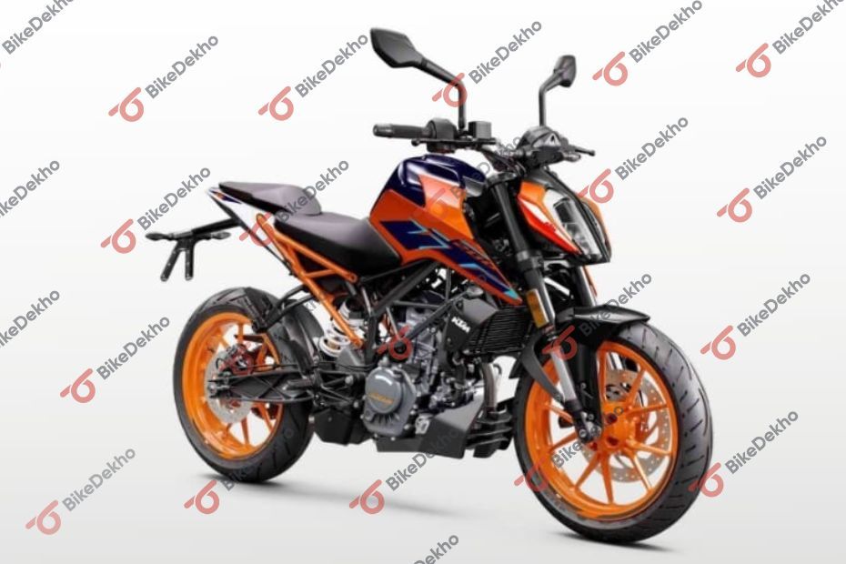2024 KTM Duke 200 - Updated Electric Orange Colour