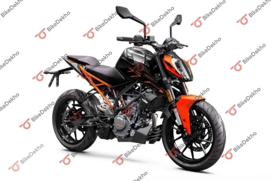 KTM Duke 200 New Dark Galvano colour