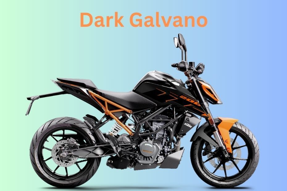 Duke 200 new colour Dark Galvano Duke 200 Dark Galvano Colour