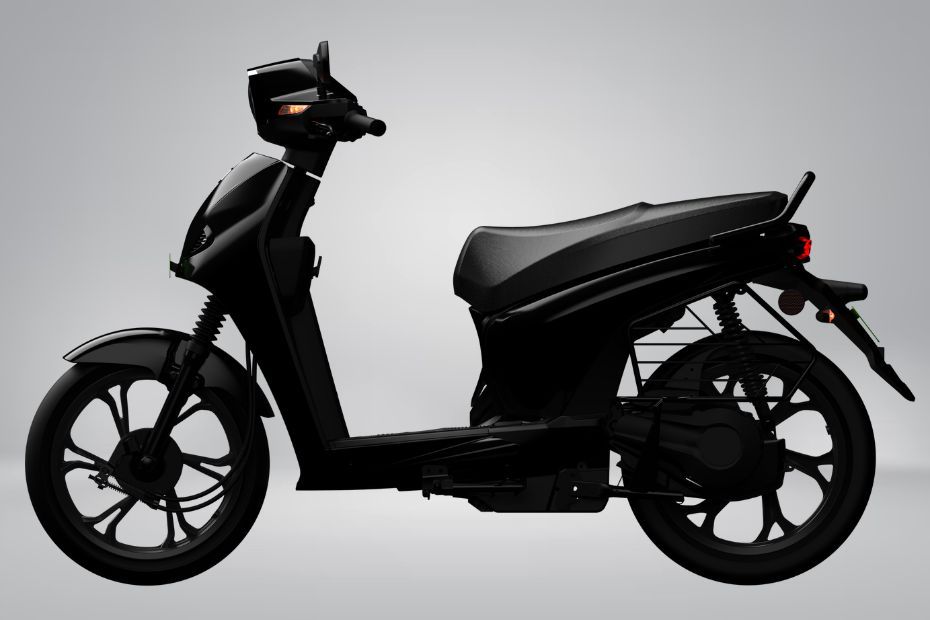 BGauss RUV350 Electric Scooter Side BGauss RUV350 Electric Scooter Teased Ahead Of Its Launch On June 25th