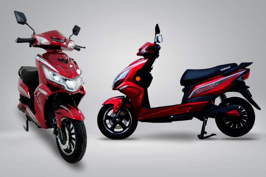 Komaki SE Eco Top 5 E-scooters With 100km Range Under Rs 1 Lakh