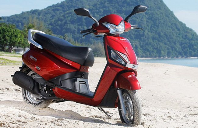 mahindra scooty price list