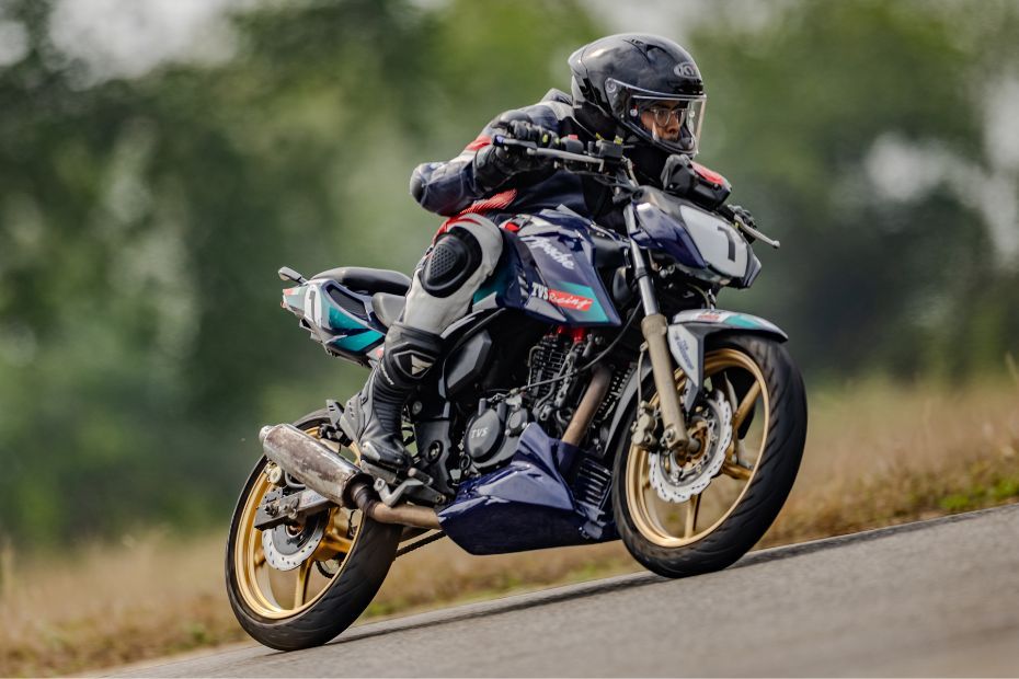 TVS Racing - KYT Helmet and Alpinestar Airbag TVS Racing - KYT Helmet and Alpinestar Airbag