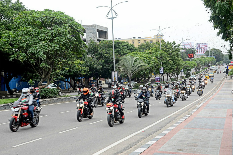 Over 500 Riders Participate in Triumph’s Freedom Ride